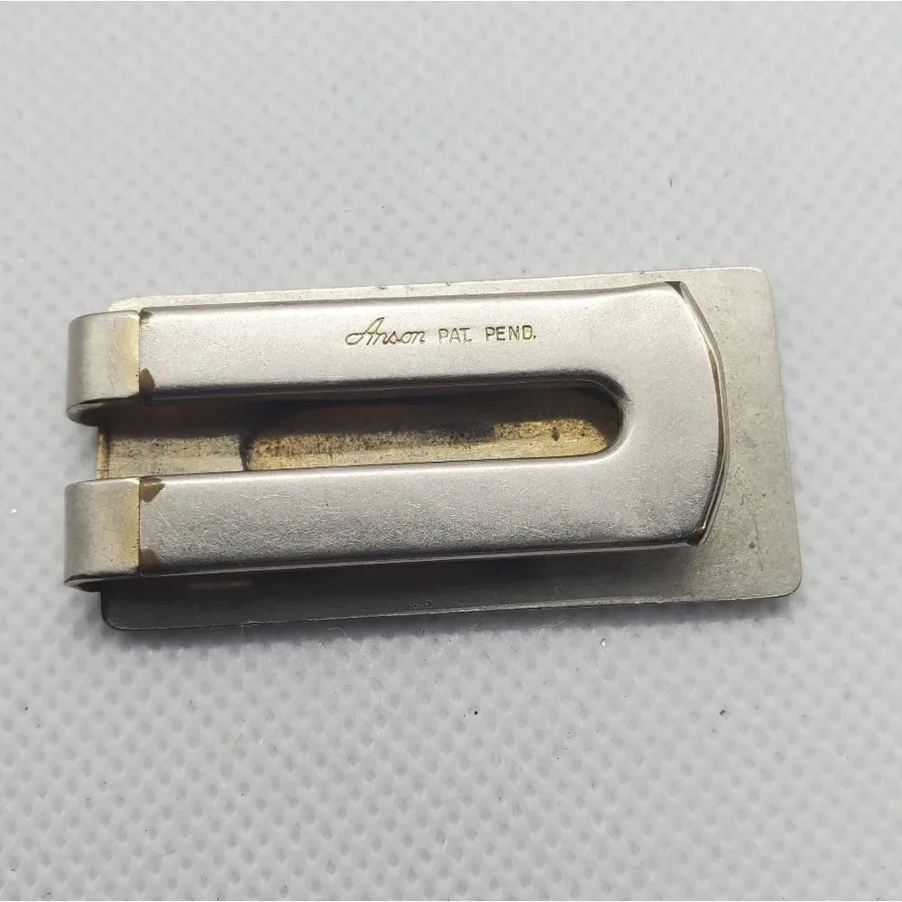 Anson Silver Tone Money Clip